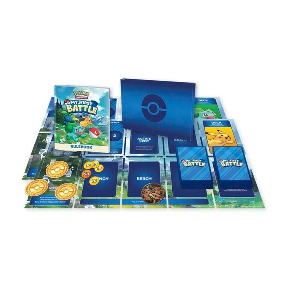 Pokemon Deck - My First Battle Deck - Pikachu & Bulbasaur - Pokemon Cards TCG - Picture 8 of 13